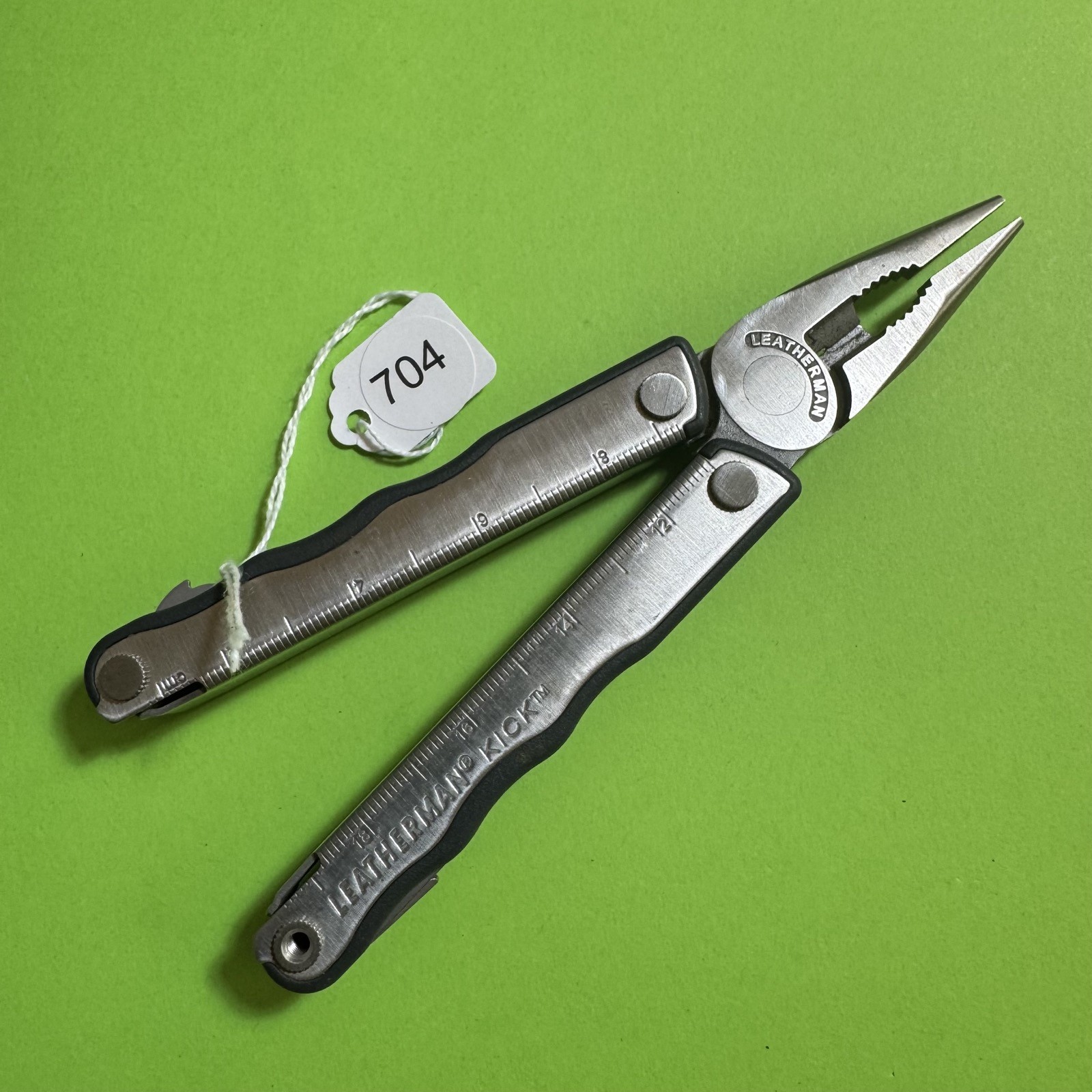 Leatherman Kick Plier Multi-Tool Multifunction Pocket Knife Stainless EDC #704