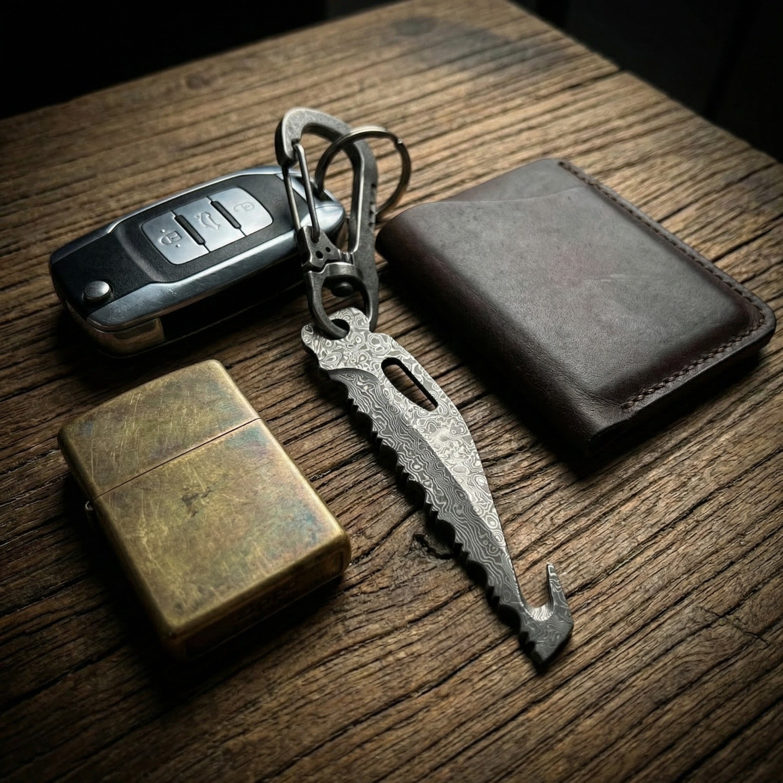 [USA Stock] – VG10 Damascus Main Blade for Leatherman Surge, EDC Upgrade
