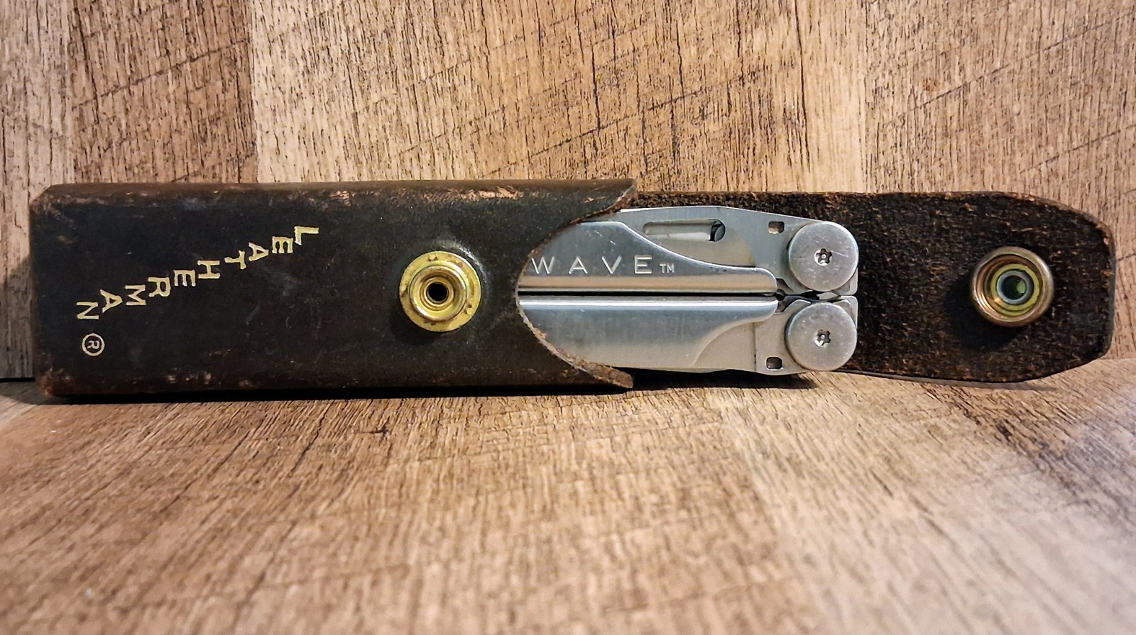 Leatherman Wave (Pat. Pending) Multi Tool + Original Leather Case Good Condition