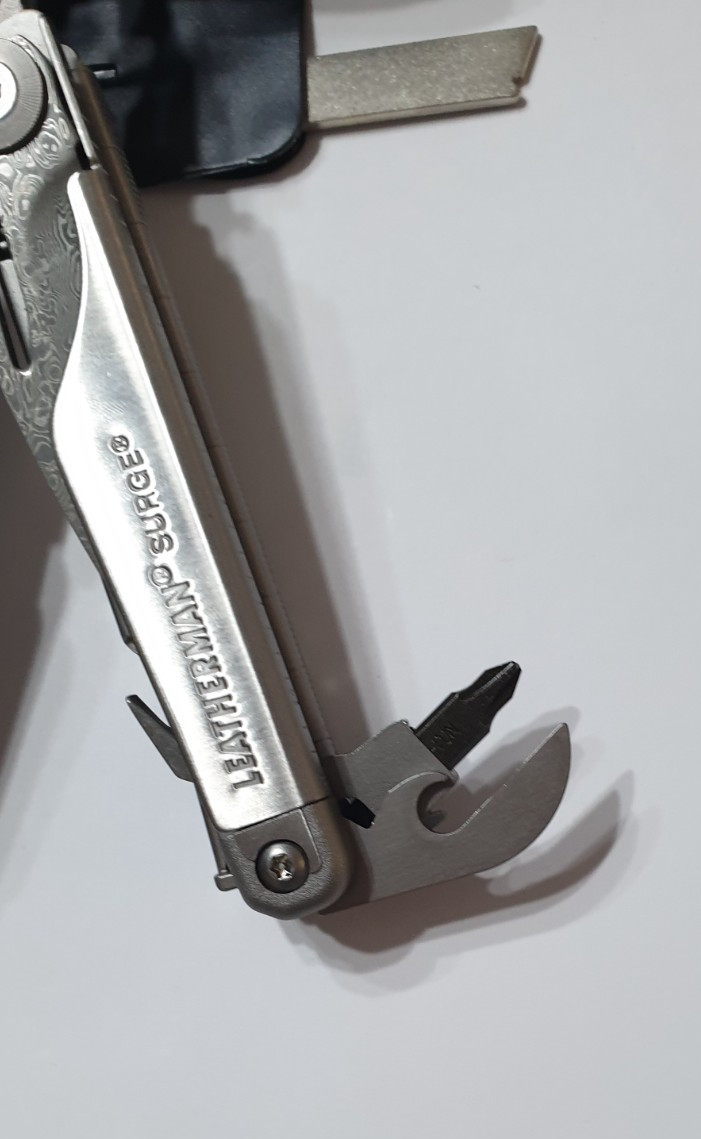 🔥🔥 Leatherman Surge Damascus Blades Rare Mint Multi Tool Rare