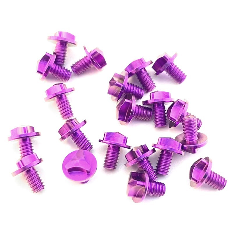 6PCS Titanium Handle Screws for UT Scarab Style DIY Handle Repair Parts