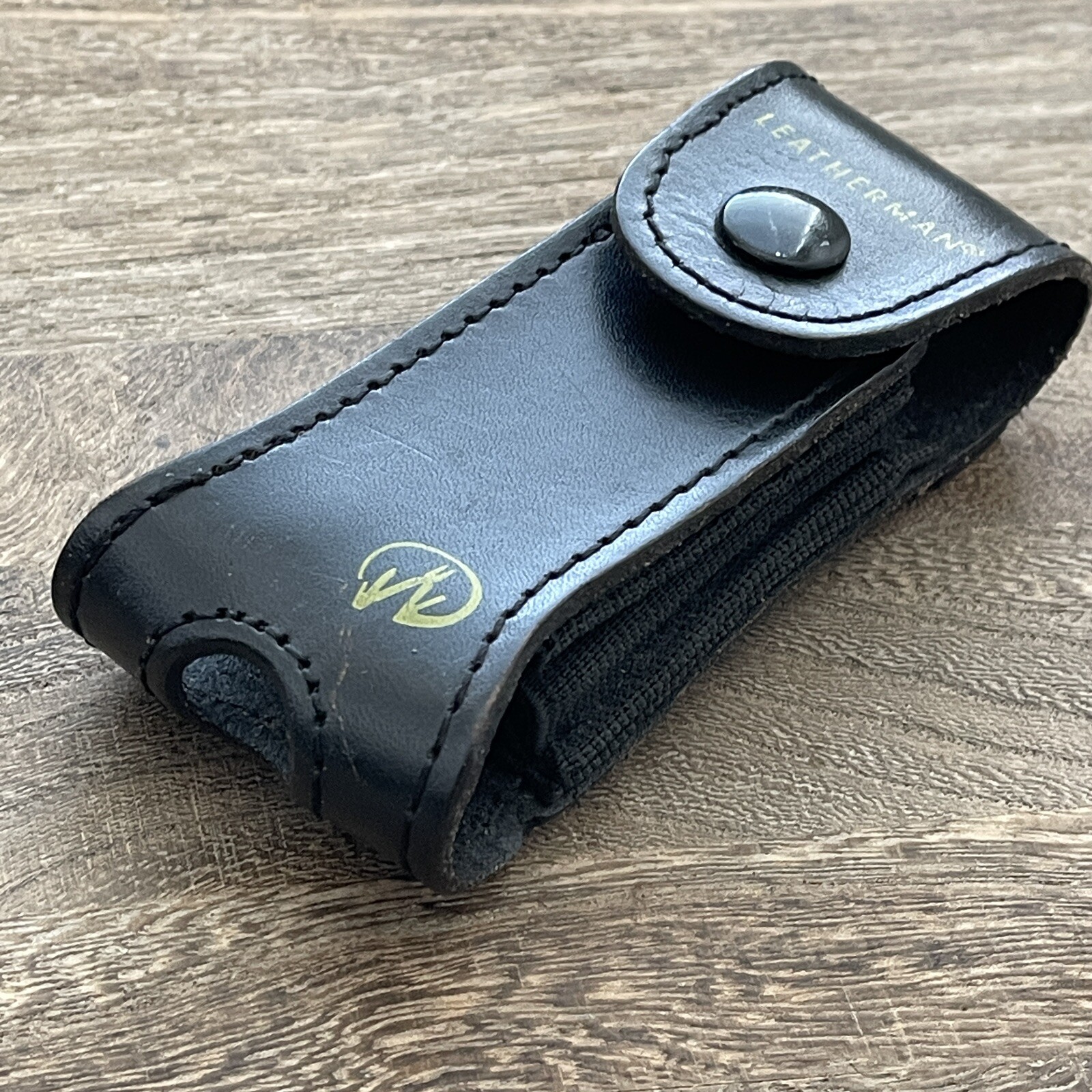 SHEATH ONLY Leatherman Charge Plus Charge TTi Leatherman Wave; leather w/pockets