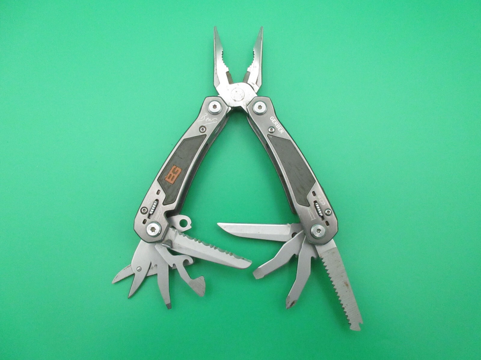 Gerber Bear Grylls Ultimate Multi Tool Folding Knife Scissors #17