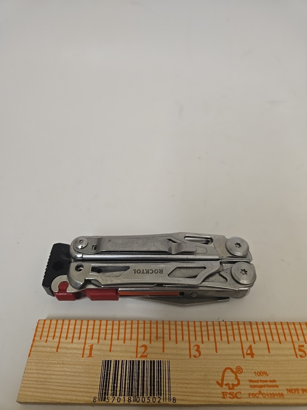 ROCKTOL Multitool, 22-in-1 Multi-tool Pliers with Fire Starter, Emergency Whistl