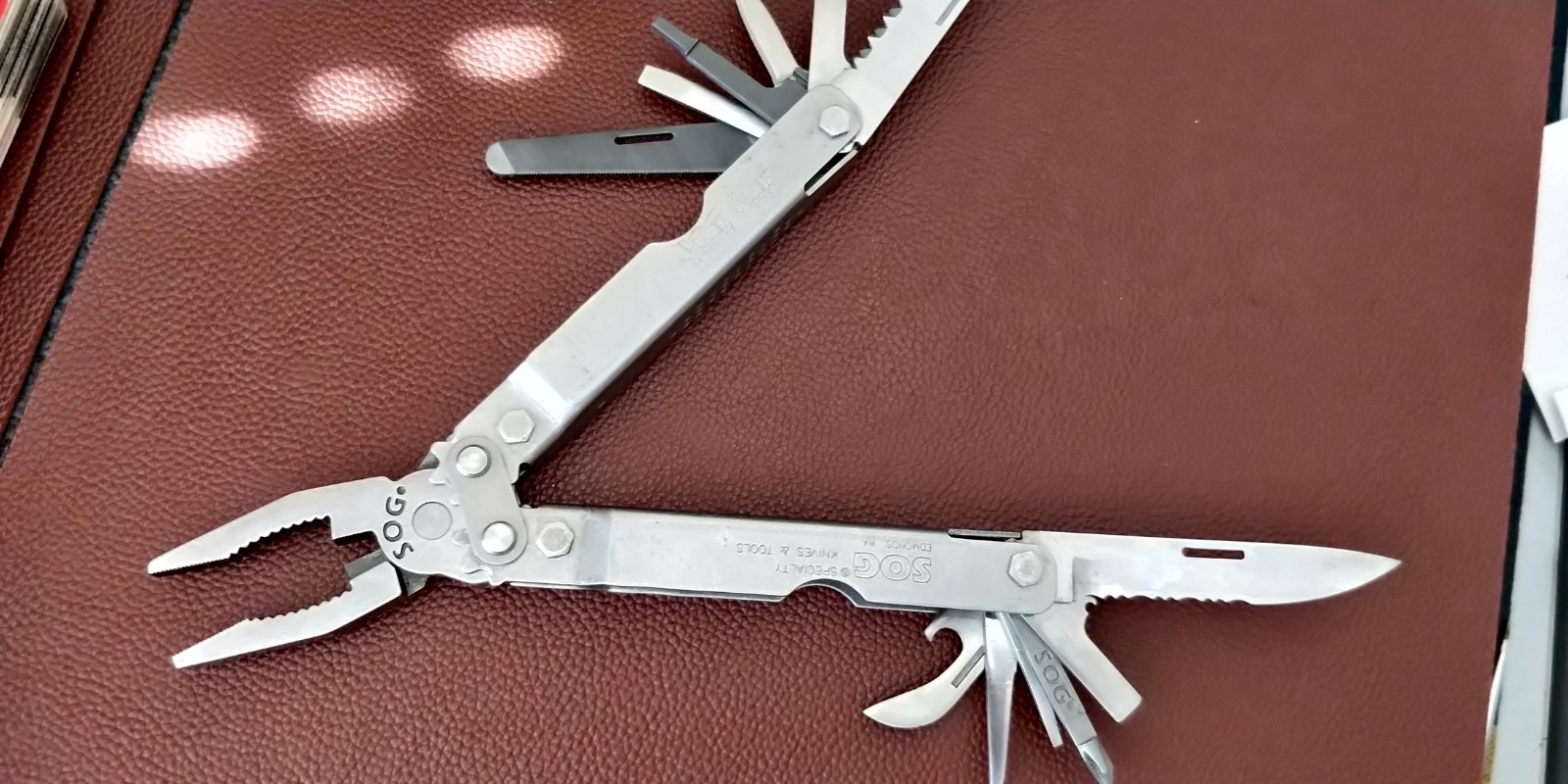 SOG PowerPlier Multi-Tool Patent Pending 1ST GEN Power Pliers