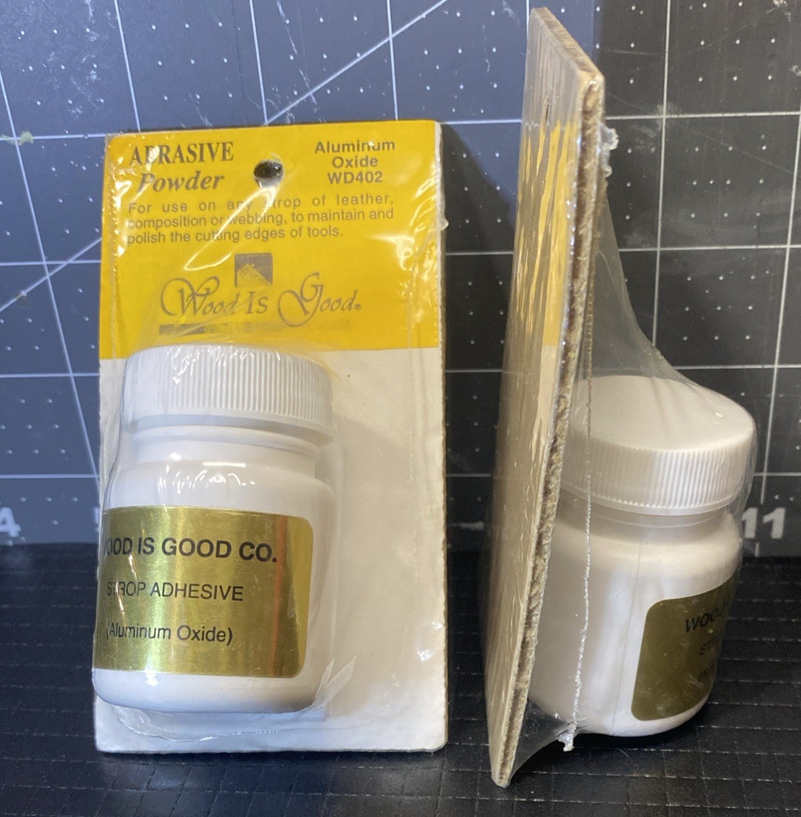 Aluminum Oxide WD402 Strop Abrasive Powder, 1oz, Lot of 2