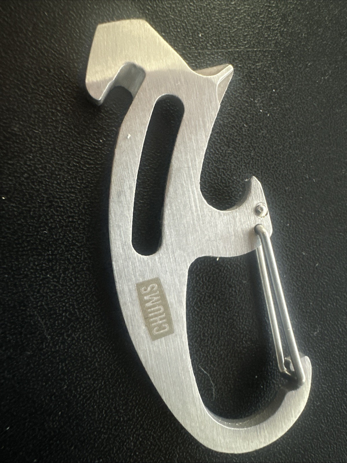 CHUMS Keychain Multi Tool Survival Carabiner Cilp