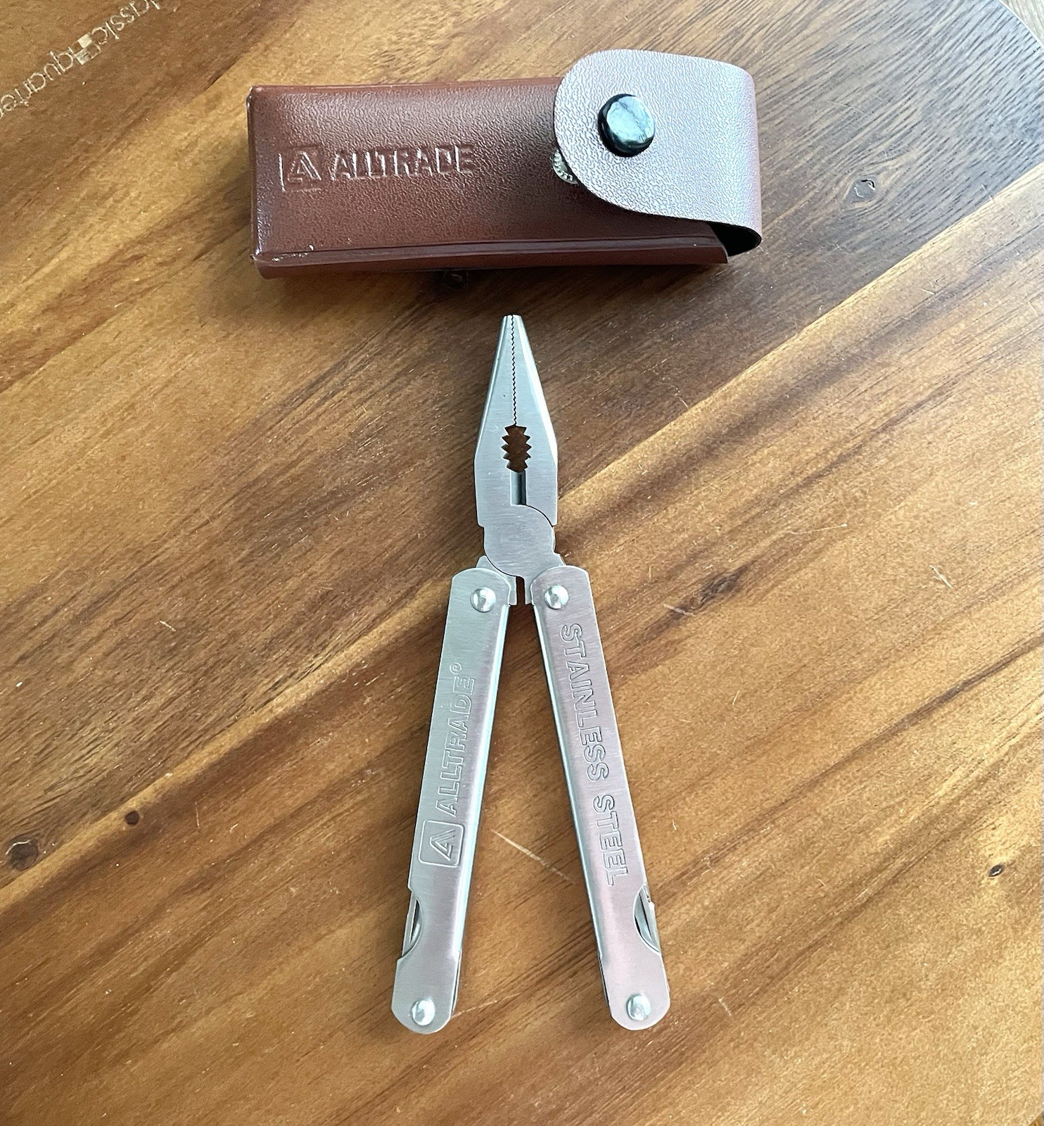*EUC**VINTAGE* ALLTRADE Multi Tool – 10 Pullout Instruments – Stainless Steel
