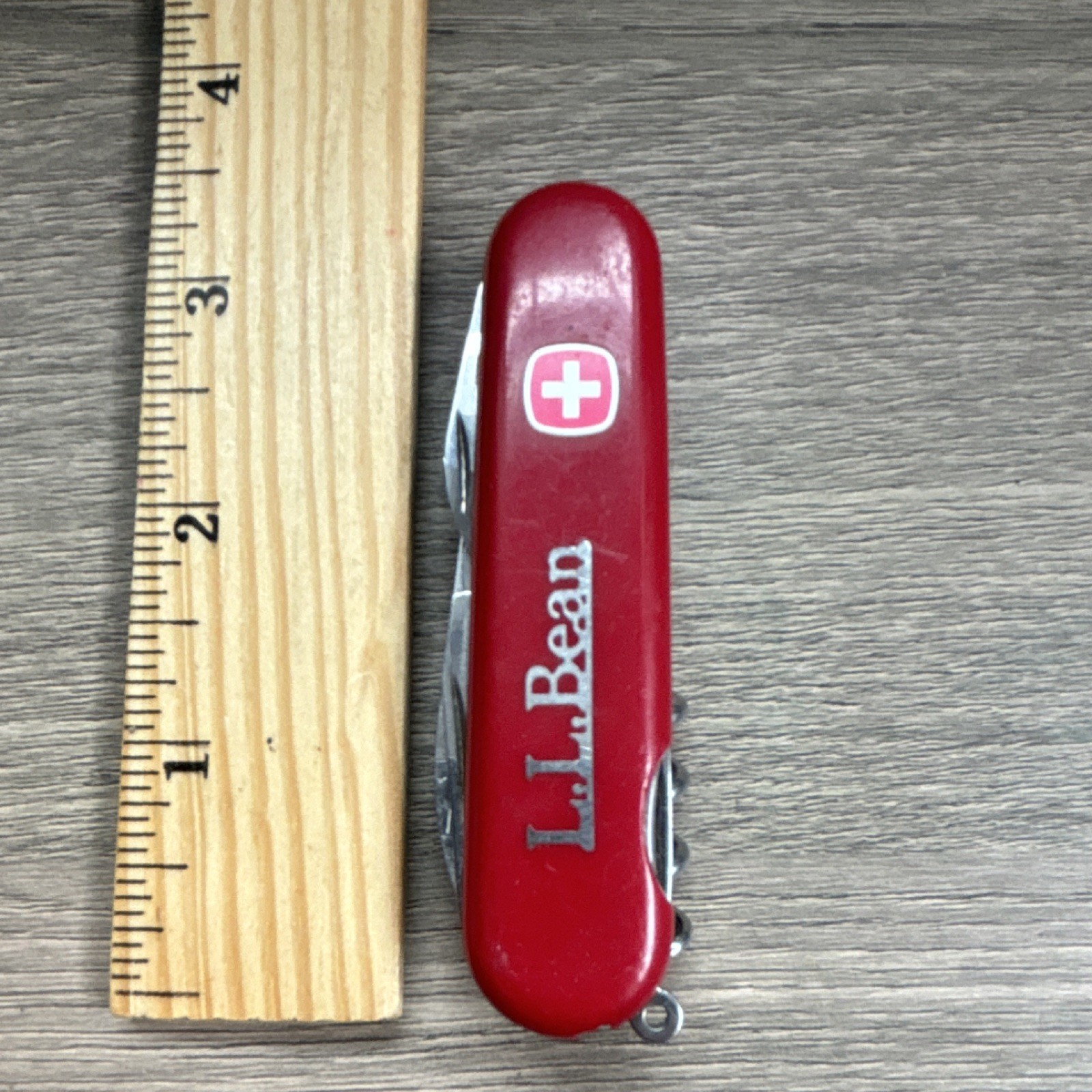 L.L. Bean Red Multi-Tool, Stainless Steel, Swiss Army Knife