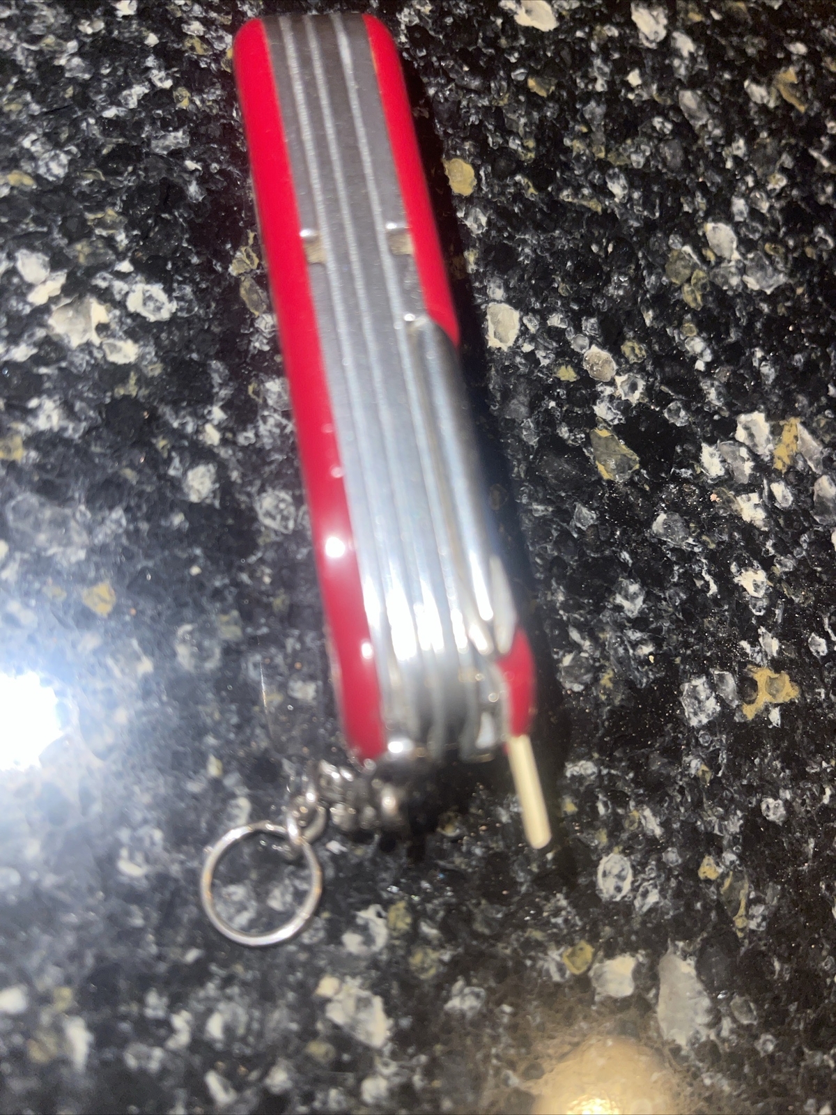 Wenger Delemont Swiss army knife The Yellow Pick Has Broken End As Shown
