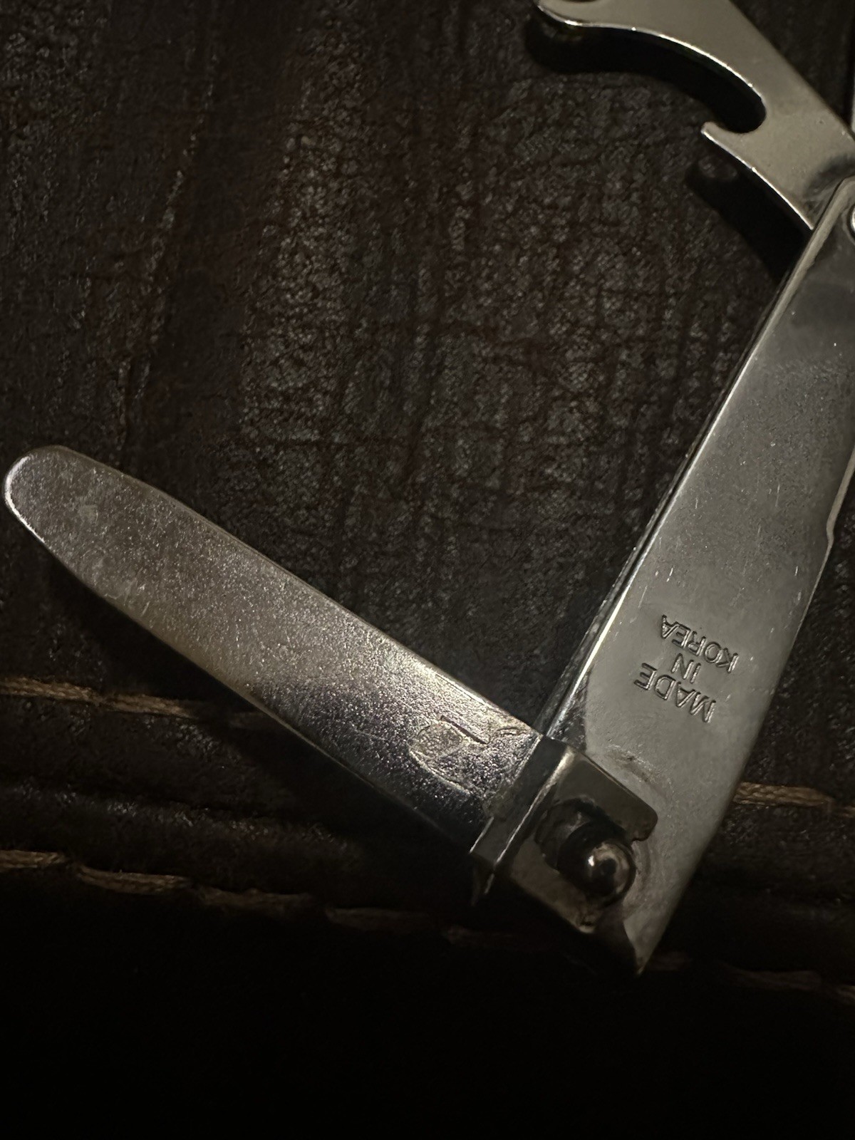 BELL 2.5″ Multi Tool Nail Clipper Stainless Steel with Knife & Bottle Opener