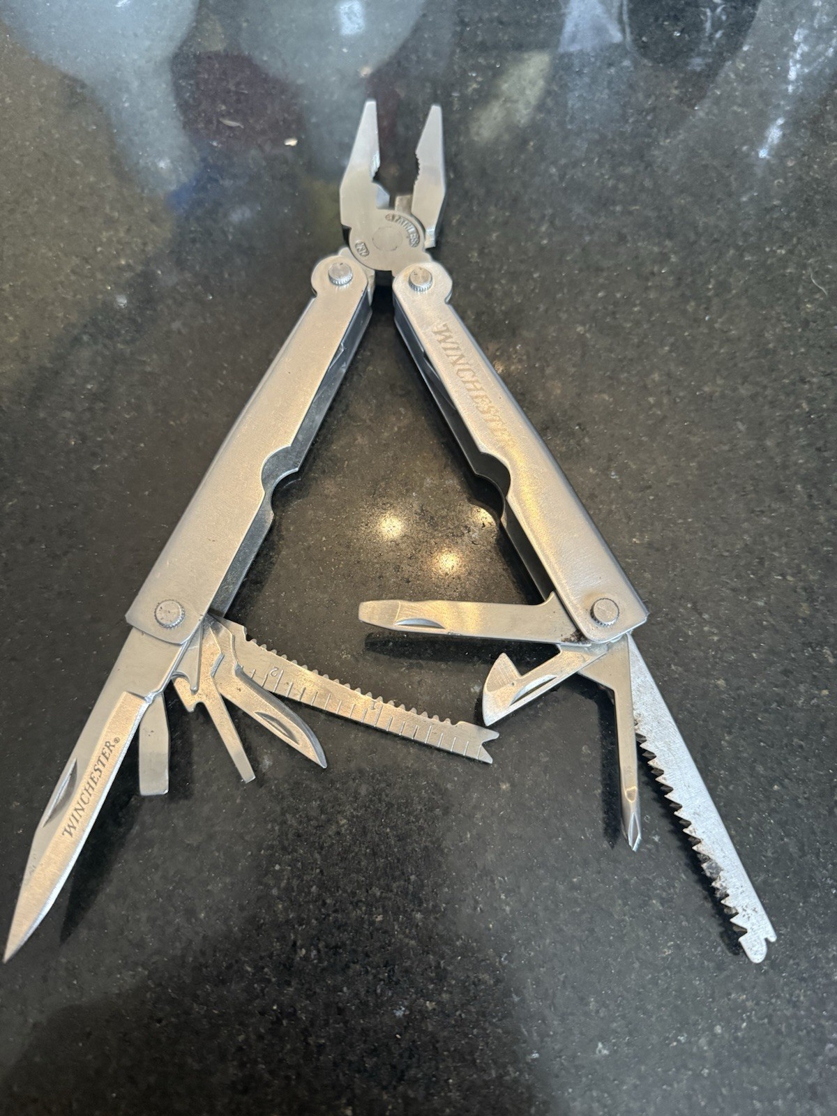 Winchester Multi Tool Knife Pliers Screwdrivers Bottle/Can Opener