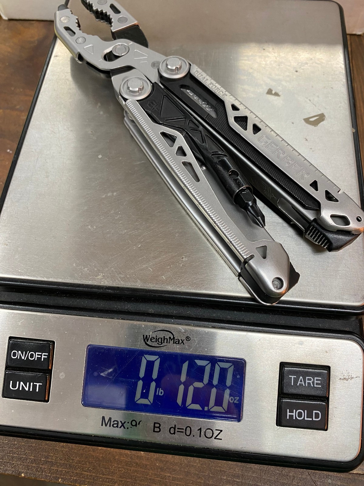 Gerber Dual Force Multi-Tool | 12 tools | 12oz | Stainless | 3.25″ Blade | Lock