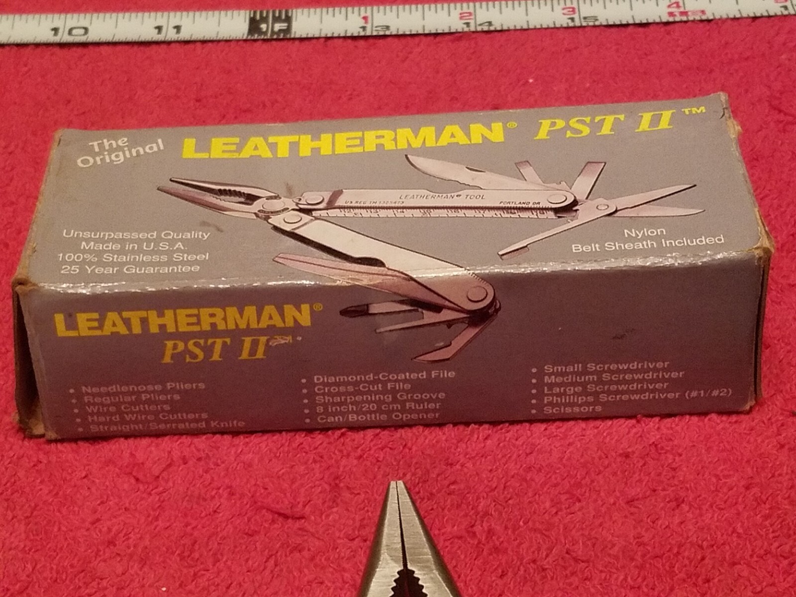 Leatherman PST II Pocket Survival Tool Multitool / Leatherman PST2 NOS VTG USA