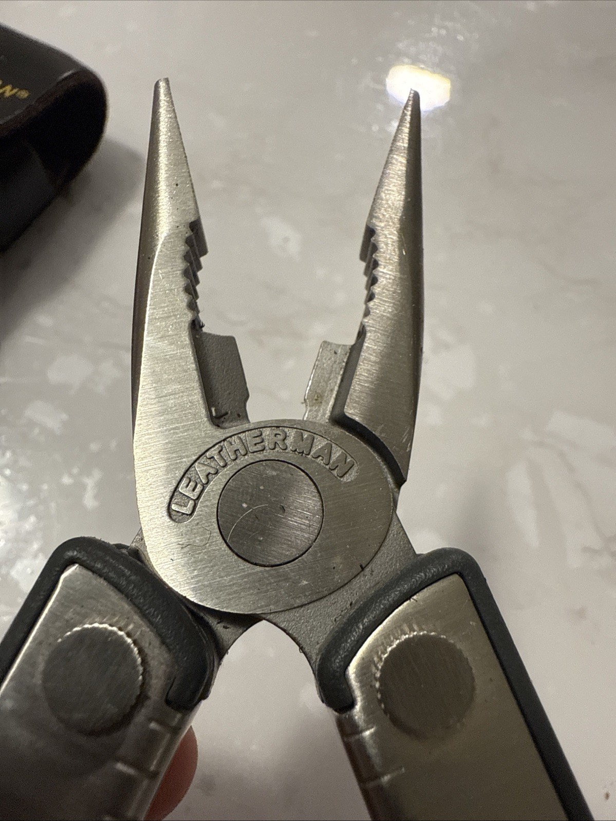 Leatherman Fuse Multi Tool Stainless USA w/ Plier and Scissors Knife w/ Sheath