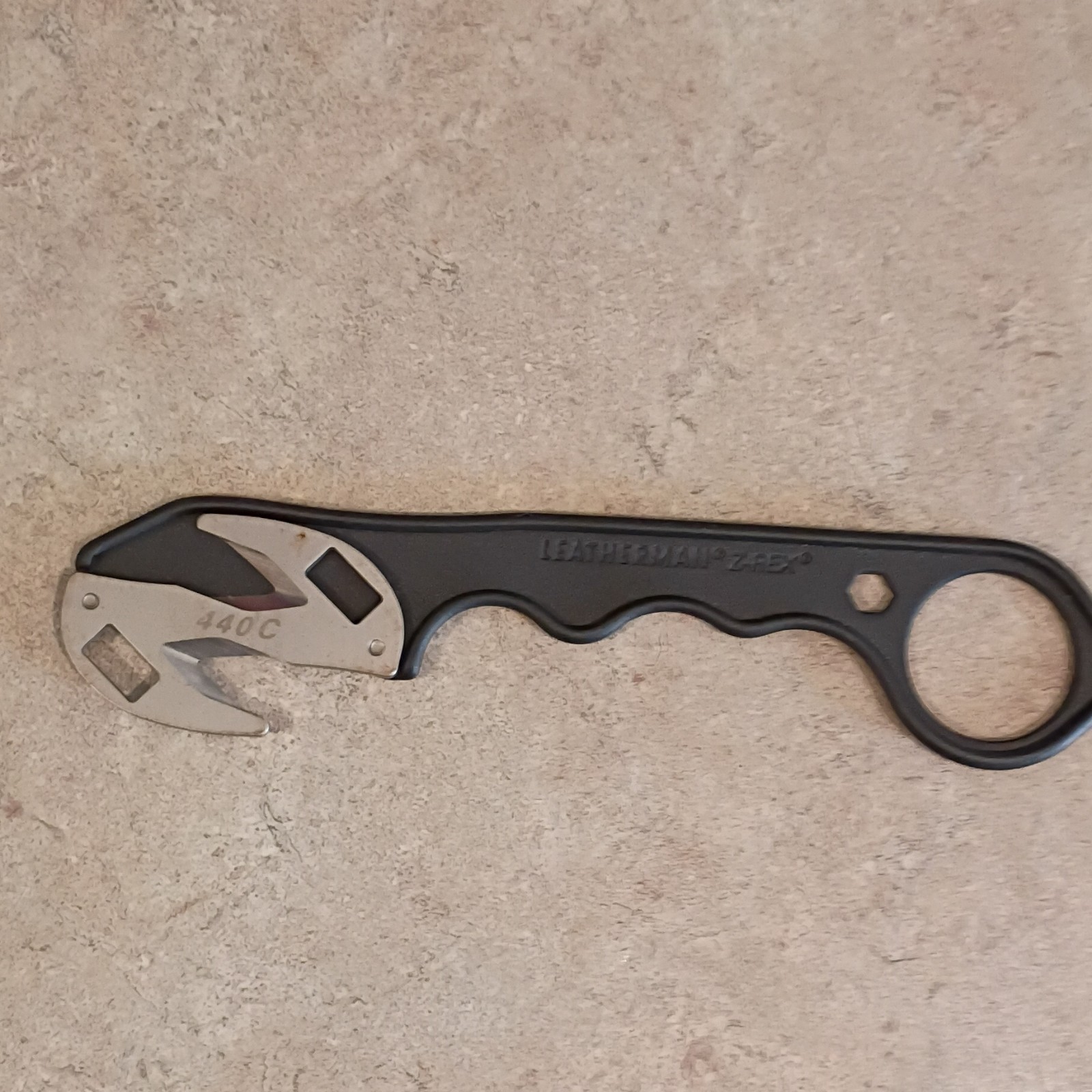 Leatherman Z-Rex Black/Silver Multi-Tool Knife & Carabiner 1.3″ SS Blade