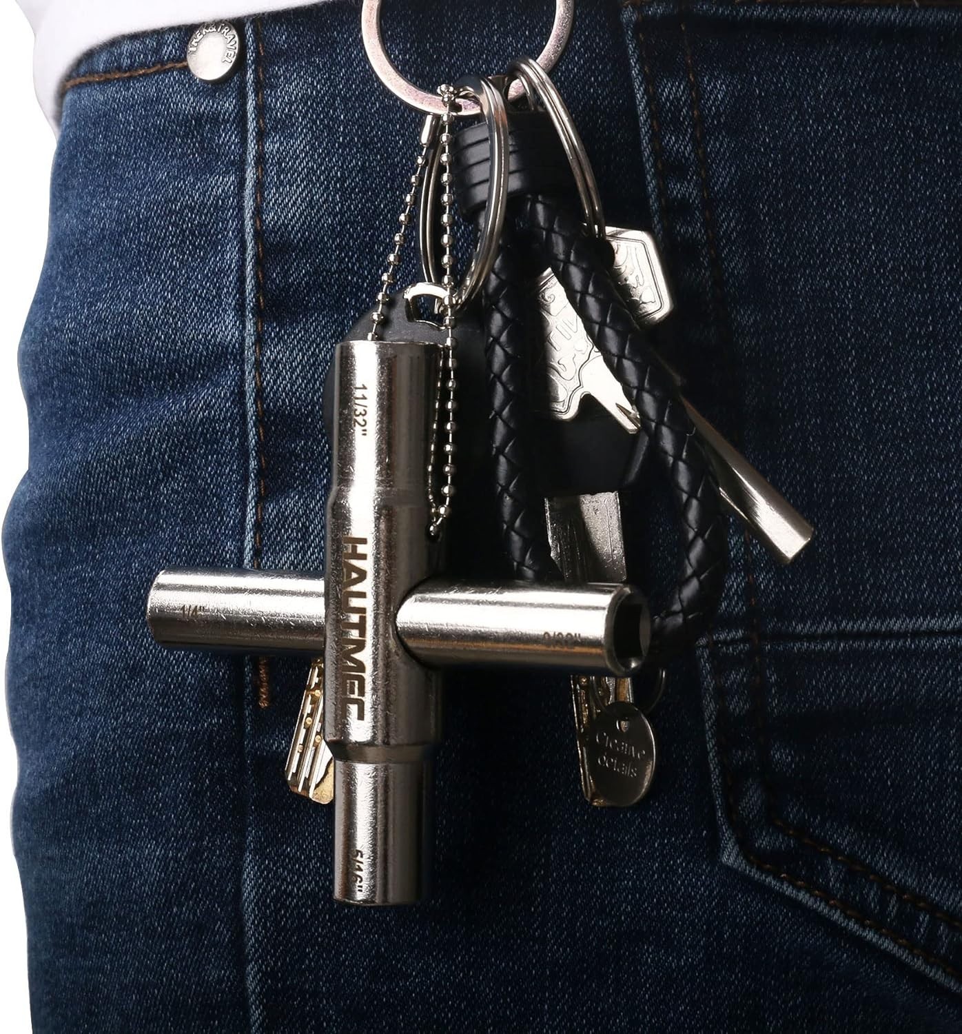 4-Piece Multi-Size Sillcock Water Key Tool Set