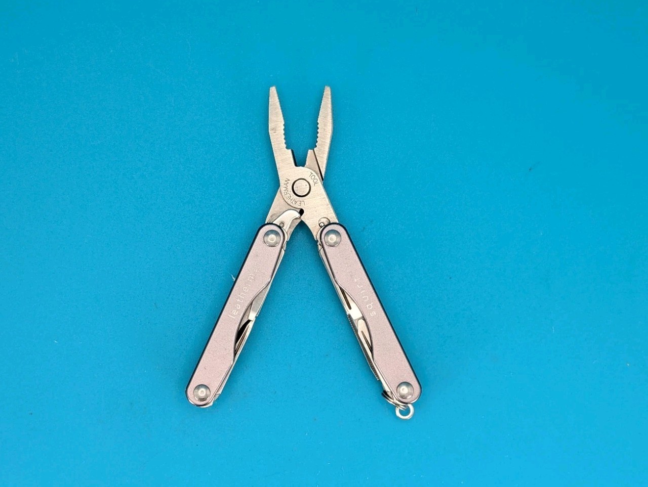 Leatherman Squirt P4 Multi-Tool, Key Ring, Retired, GRAY!