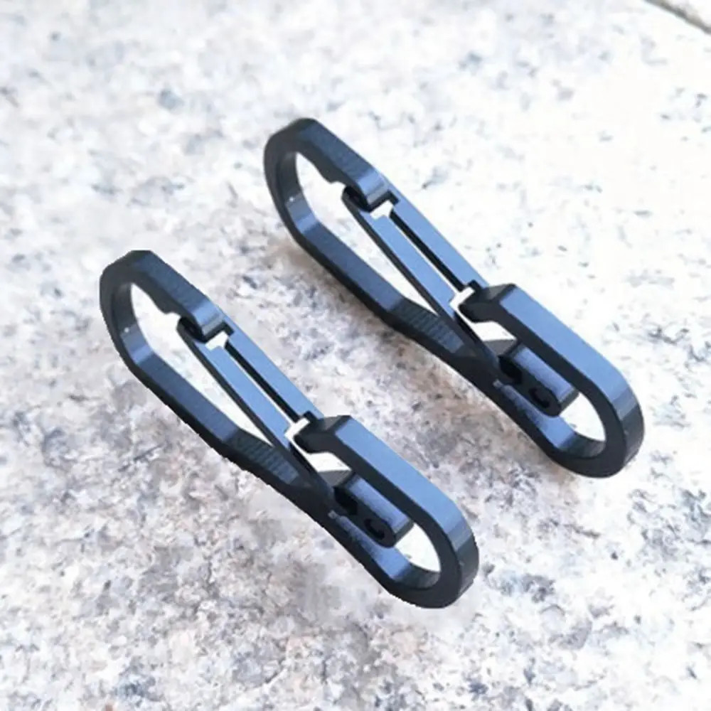 1pc Titanium Plating Carabiner Camping Clip Outdoor Tool Key Ring Clip Keychain
