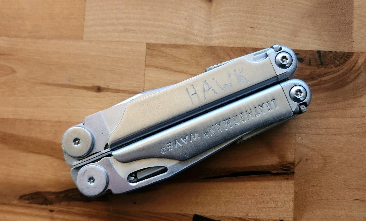 Leatherman Wave Multi-Tool Pliers Pocket Knife Scissors – Great Condition – B96