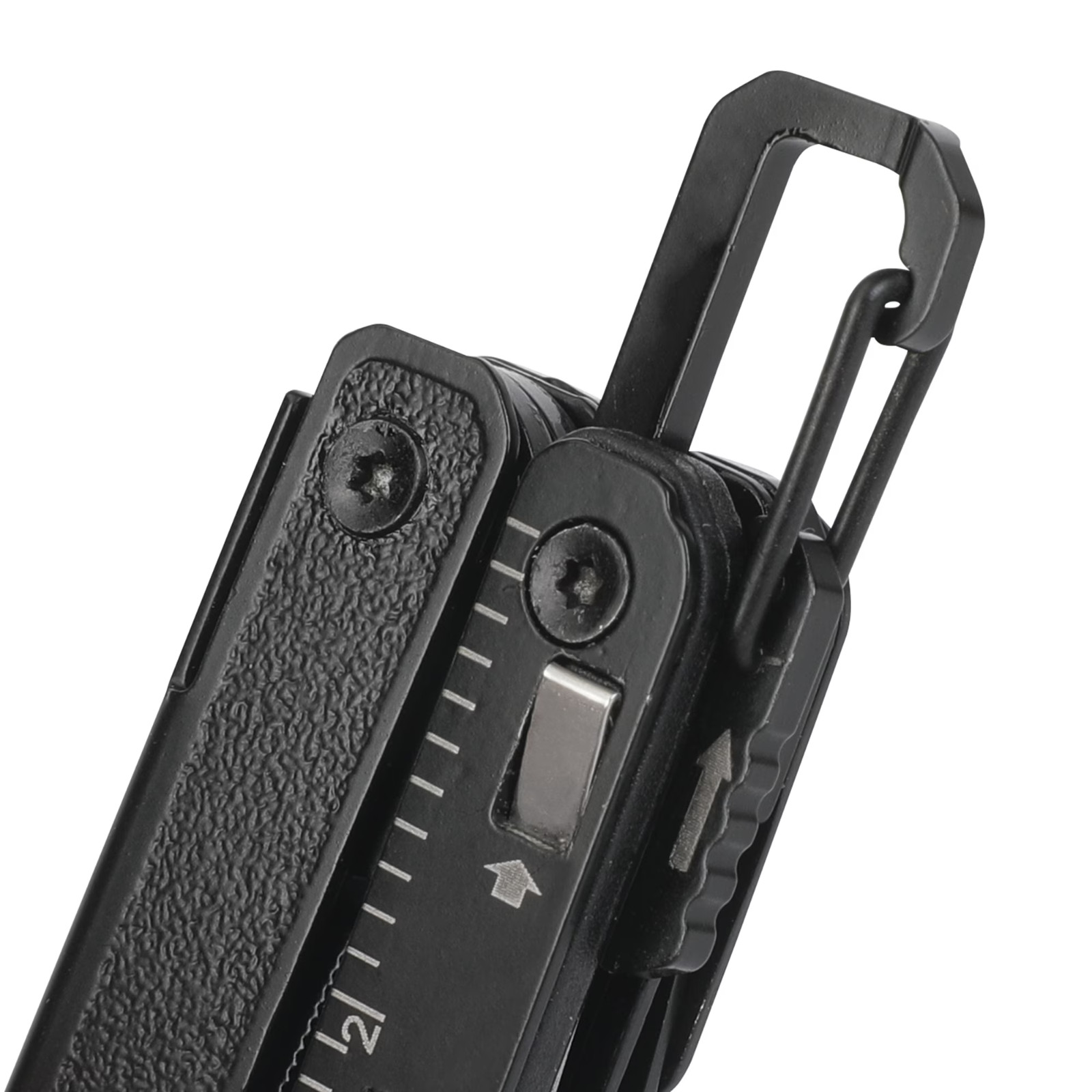 Swiss Tech Uberall 11-in-1 Folding Mini Multi-Tool Ultra Compact with Leather Sh