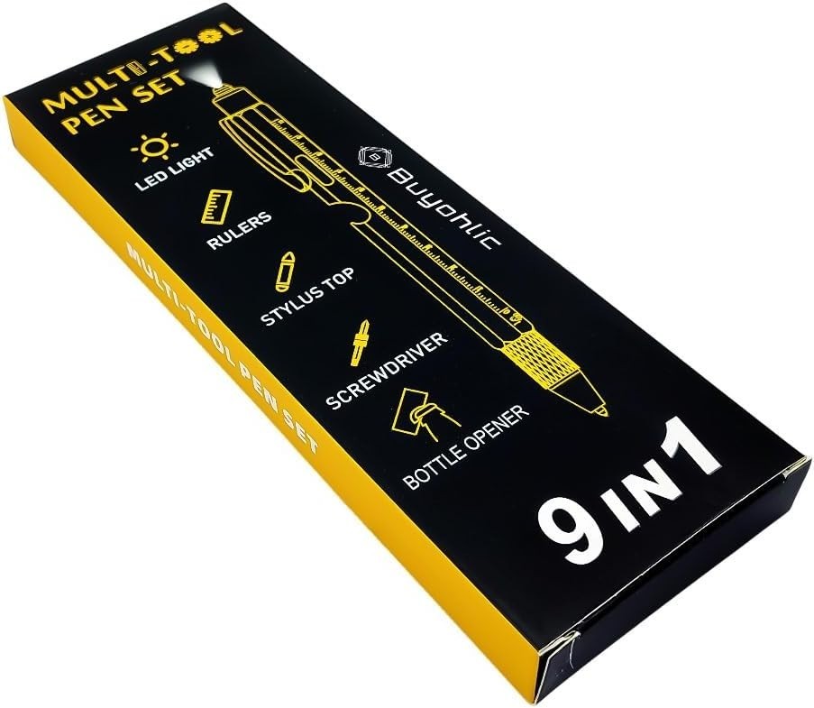 9 in 1 Multitool Pen Fathers Day Dad Gifts from Daughter Son