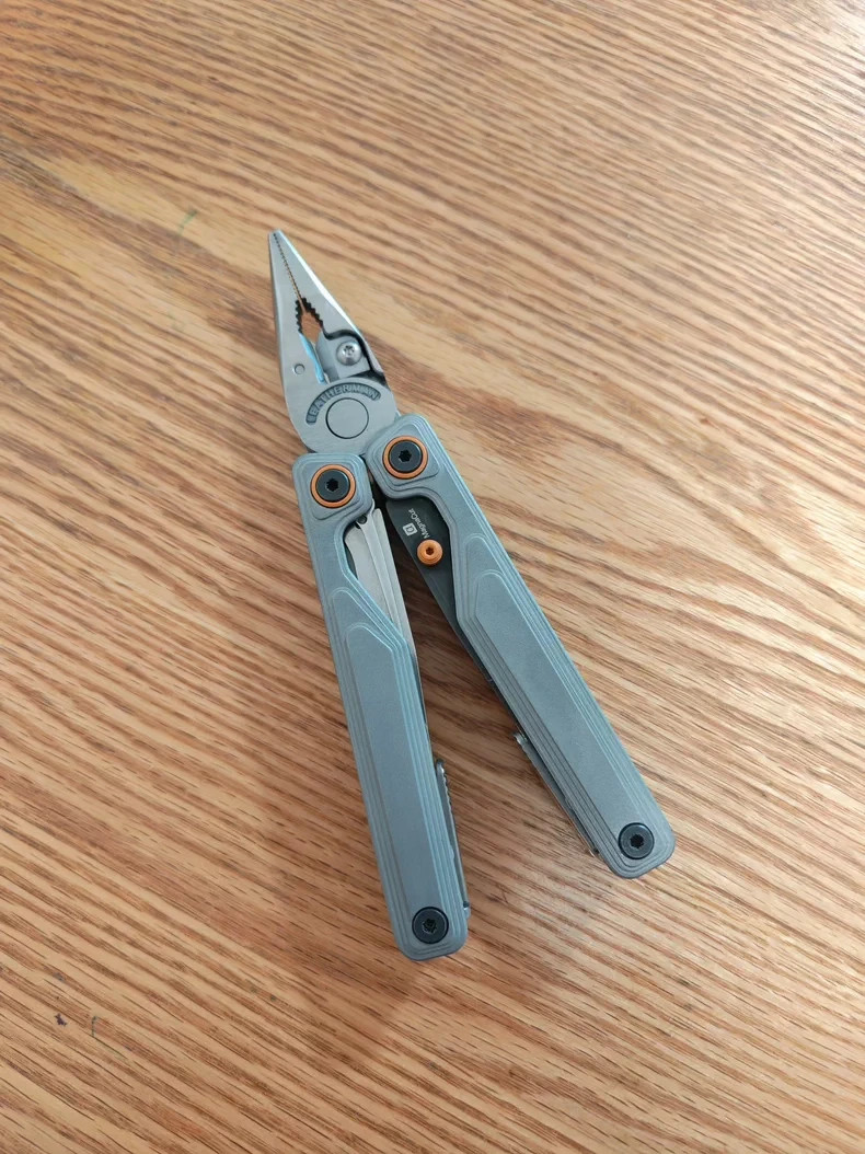 Premium WAVE Alpha Titanium Alloy Patch FOR LEATHERMAN WAVE & T-base Saw Combo