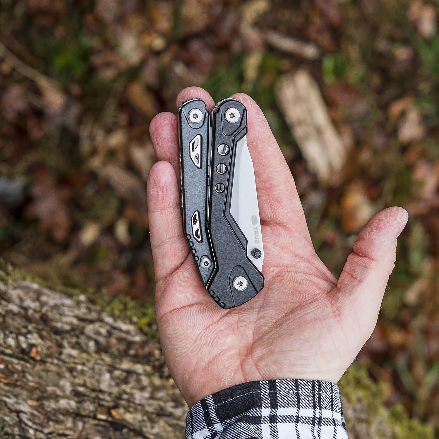 True Utility Handyone, 18 in 1 Multitool, Stainless Steel TU181