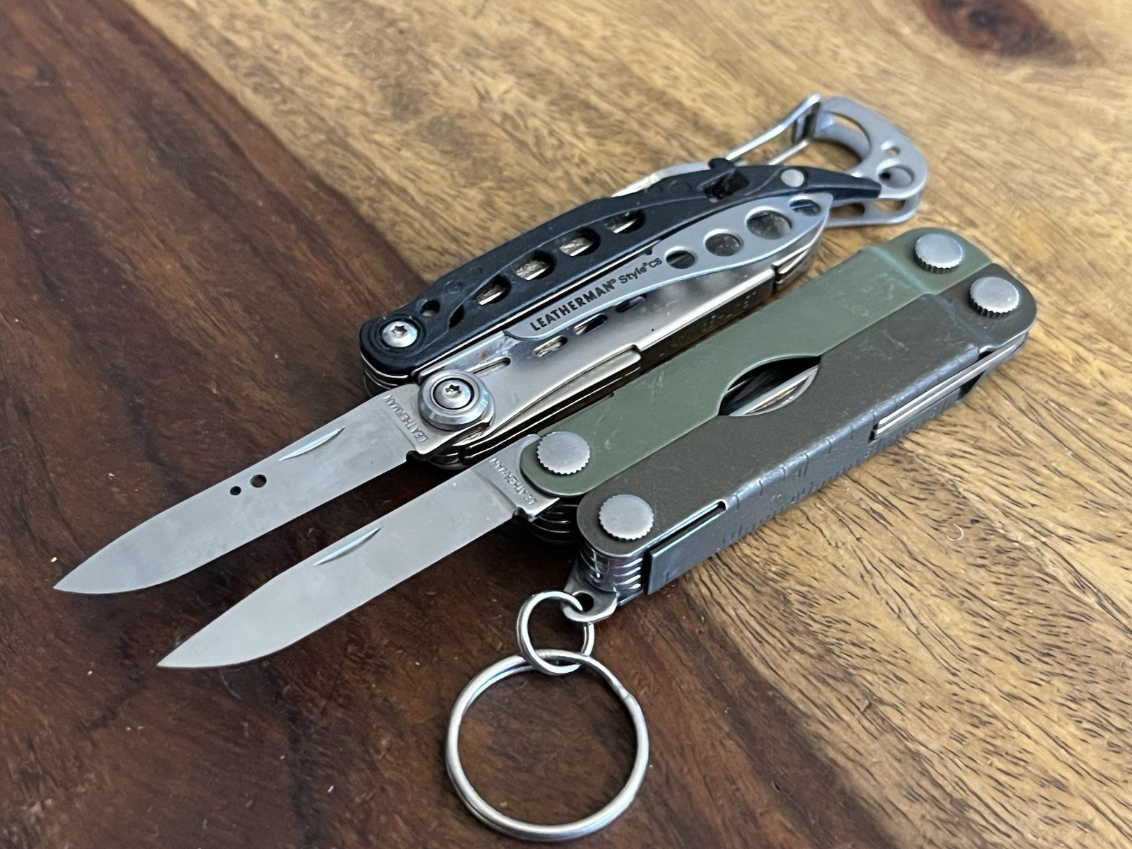 Retired Leatherman Style CS & MICRA Multi Tool Knife Excellent Cond. (Lot Of 2)
