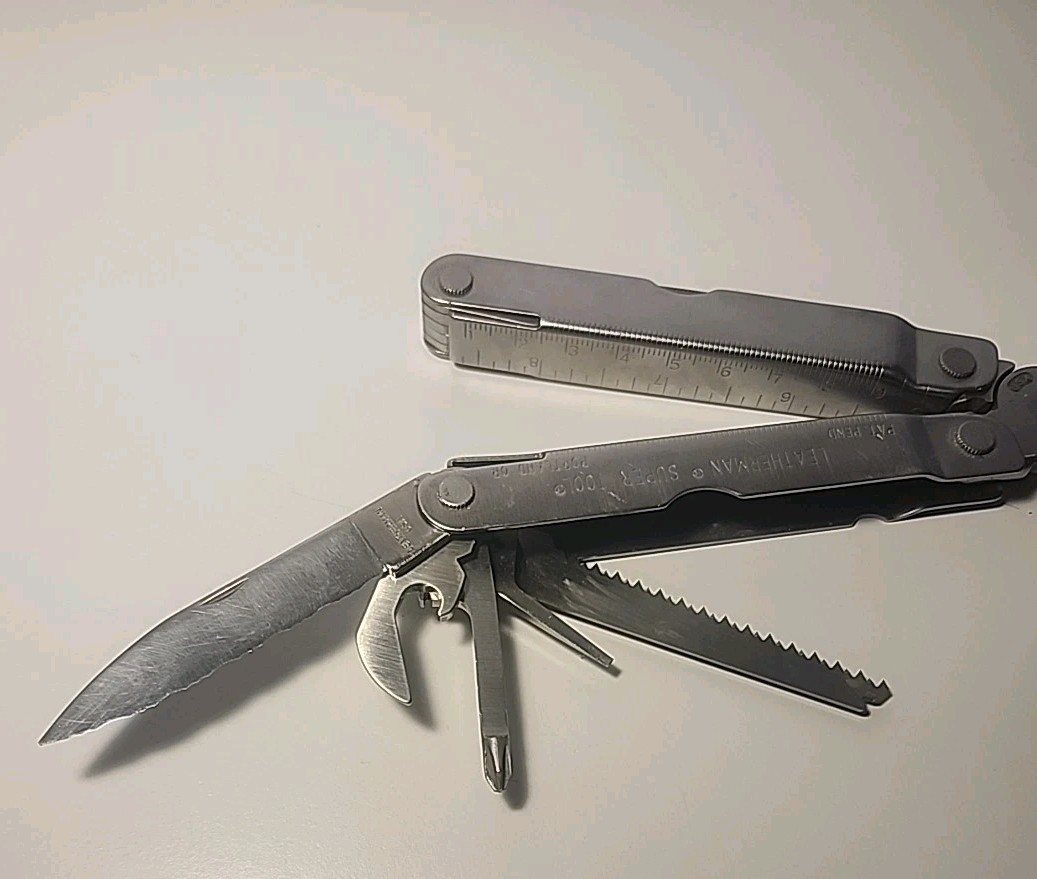 Leatherman Super Tool Pat Pend Portland Oregon