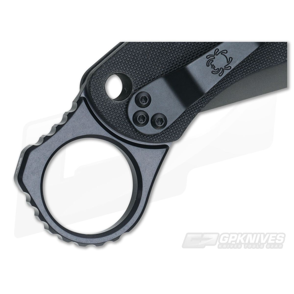 DIY Paramilitary 2 C81 Folding Knife Aluminum Alloy Handle Back Keel Spine Tool