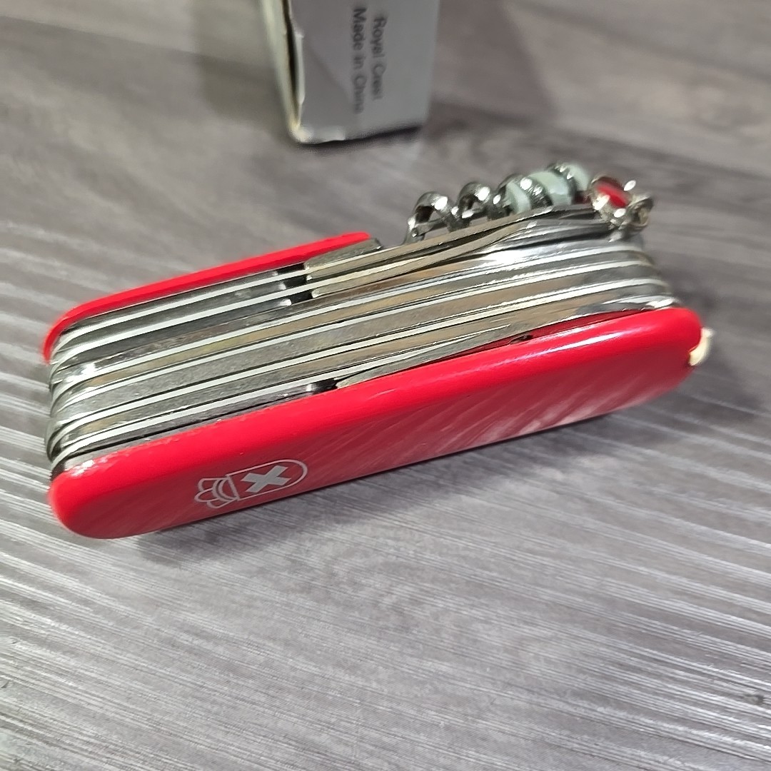 ROYAL CREST 27 Function SKA13 Pocket Knife, Stainless Steel