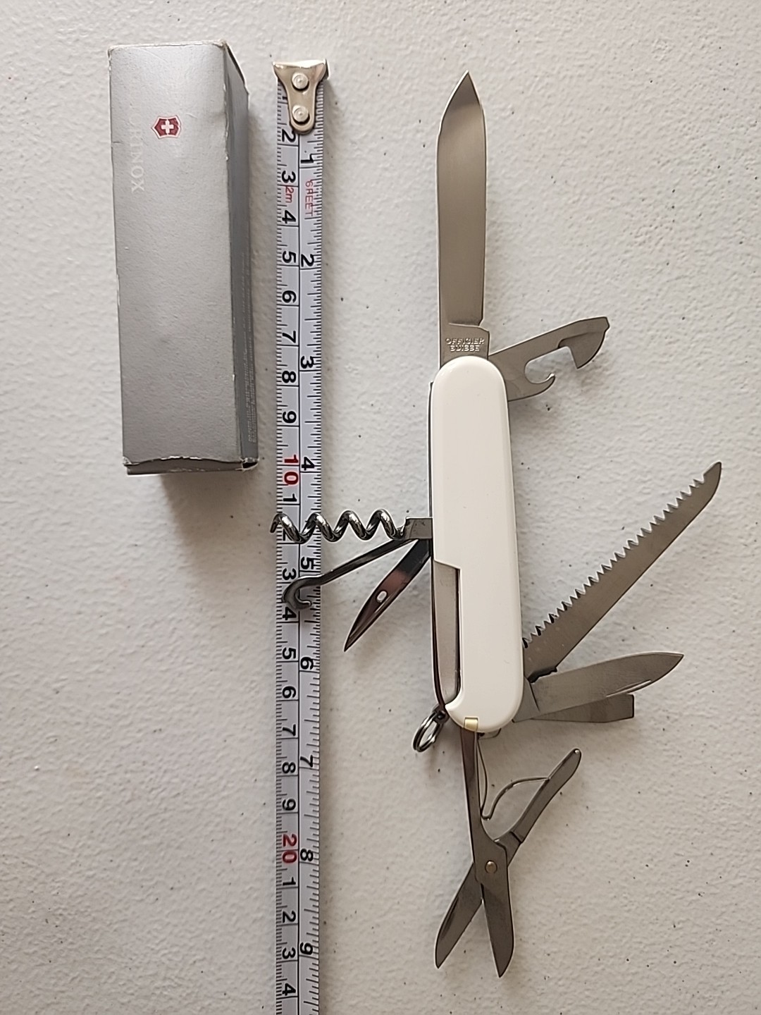 Victorinox Huntsman Camping Multi-Tool – White (1.3713.7)