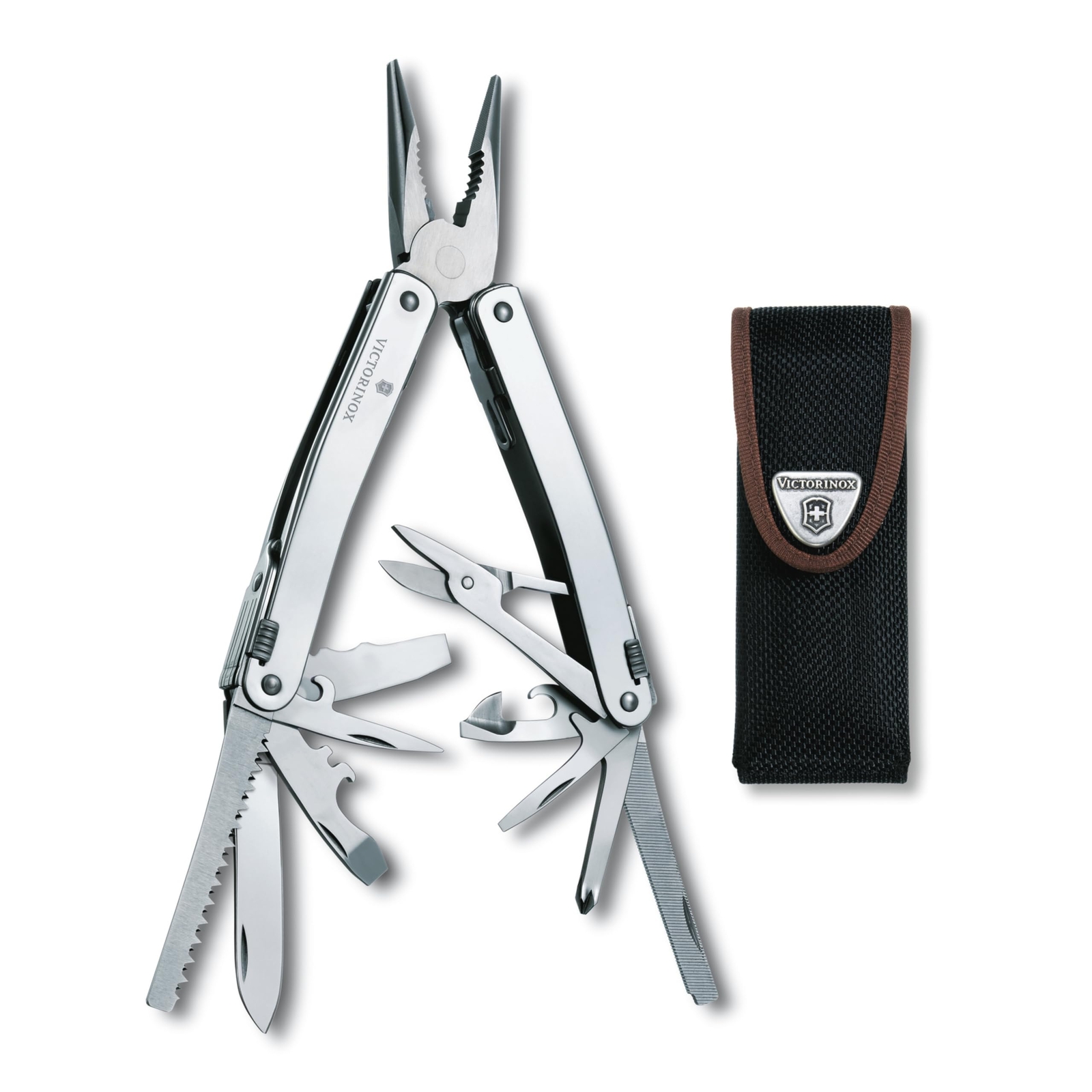 Victorinox Swiss Tool Spirit Swiss Army Knife with Nylon Case Multi-function
