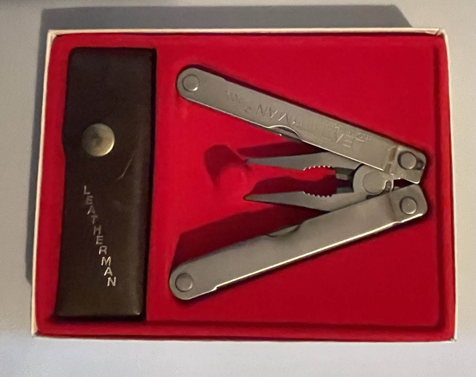LM41 Leatherman 1988-1989 PST Retired Stainless Japan Big Letter