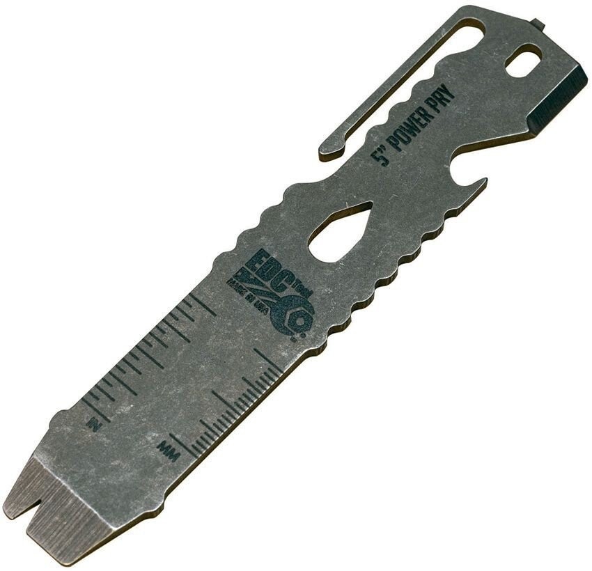 EDC Tool Co. Power Pry Multitool Tumbled Finish Titanium Tools – POWER-PRY-5-TRW