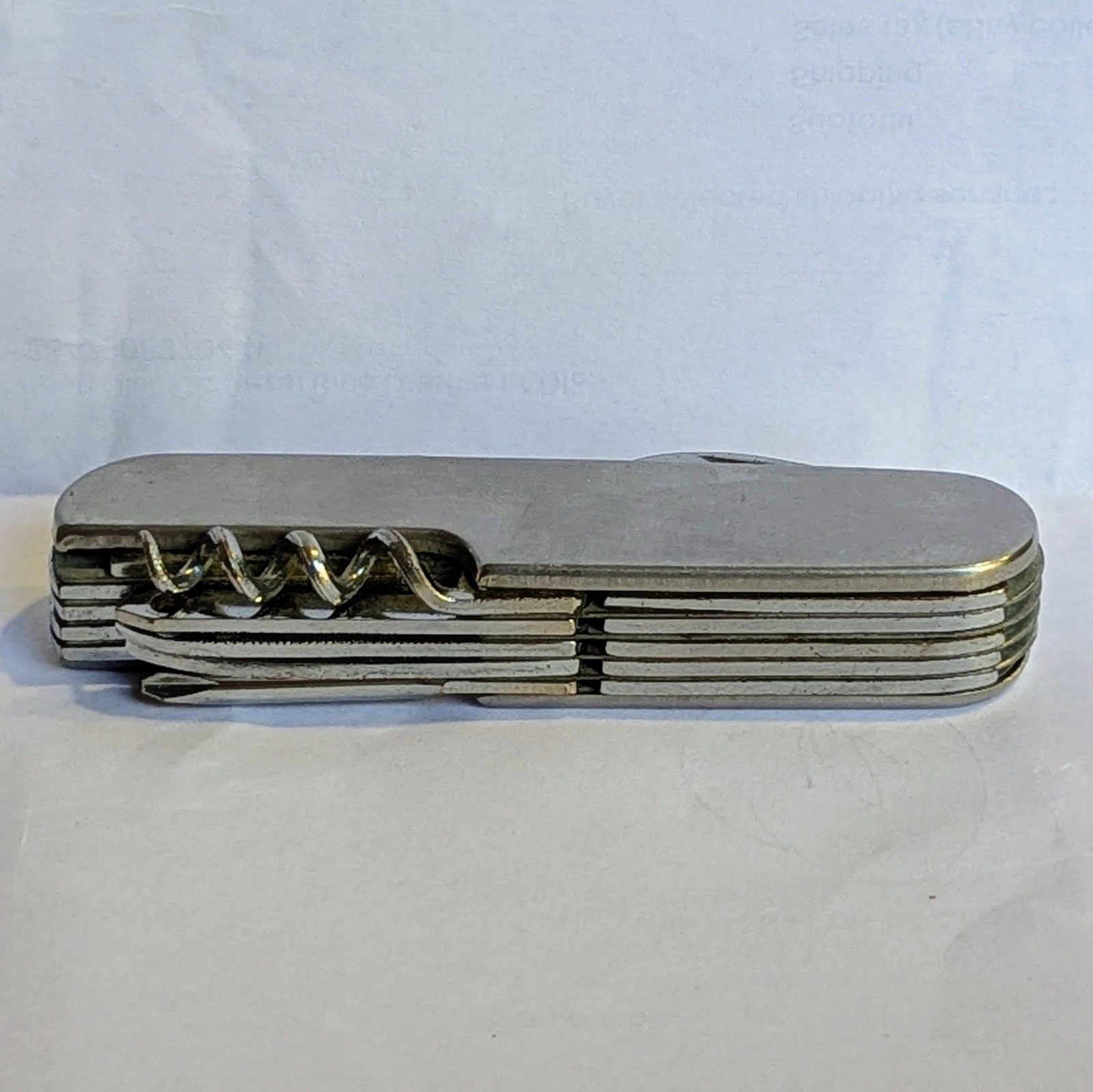 14-Function Multifunction Stainless Steel Pocket Knife with 11 Flip-out Tools