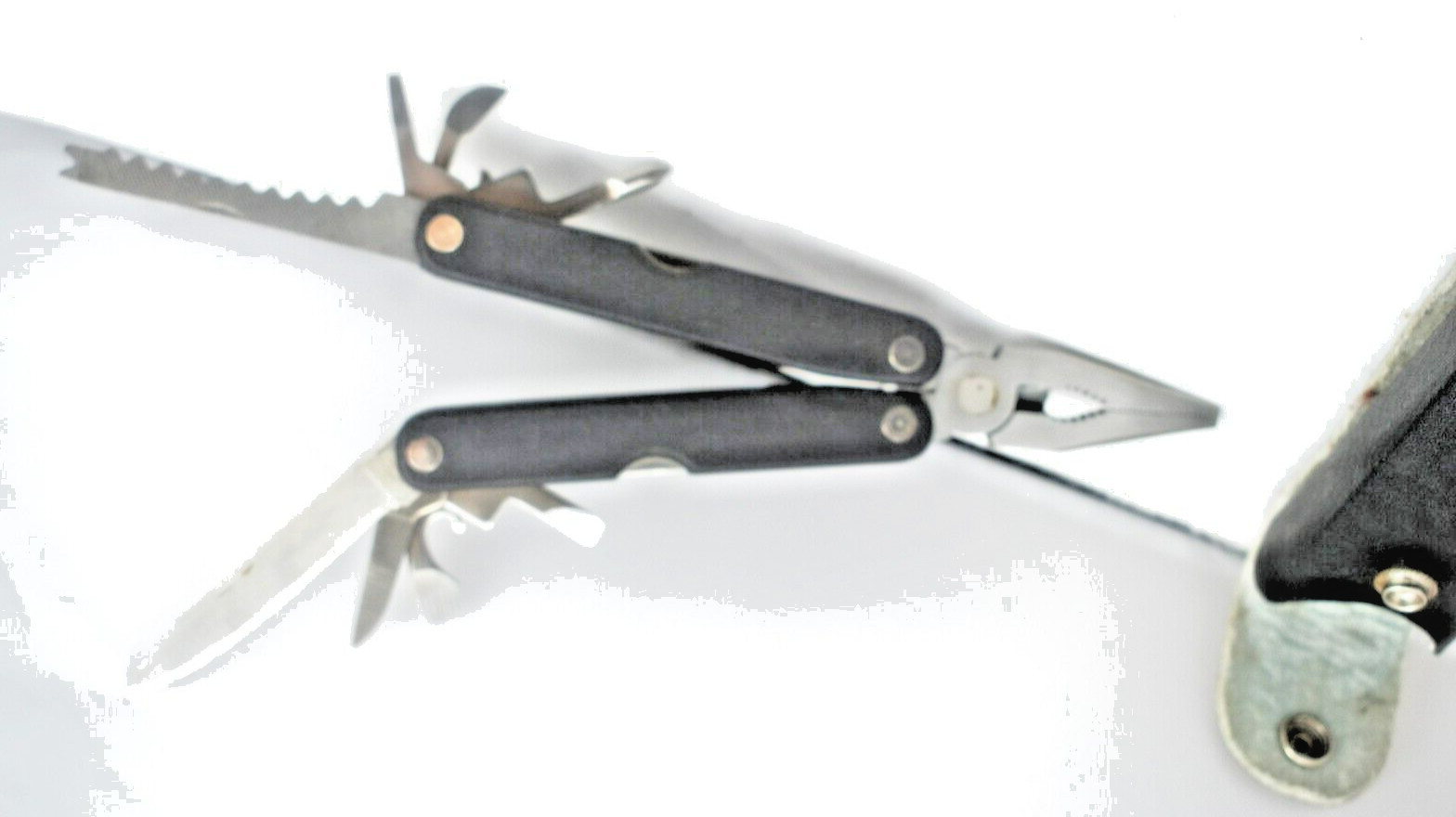 COMBINATION screwdriver knife plier scaler measure screwdrivers opener etc.