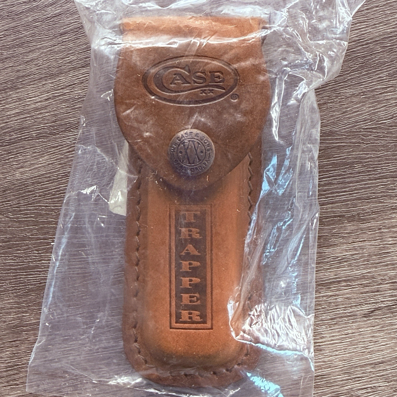 Case Trapper Leather Sheath. Factory Sealed