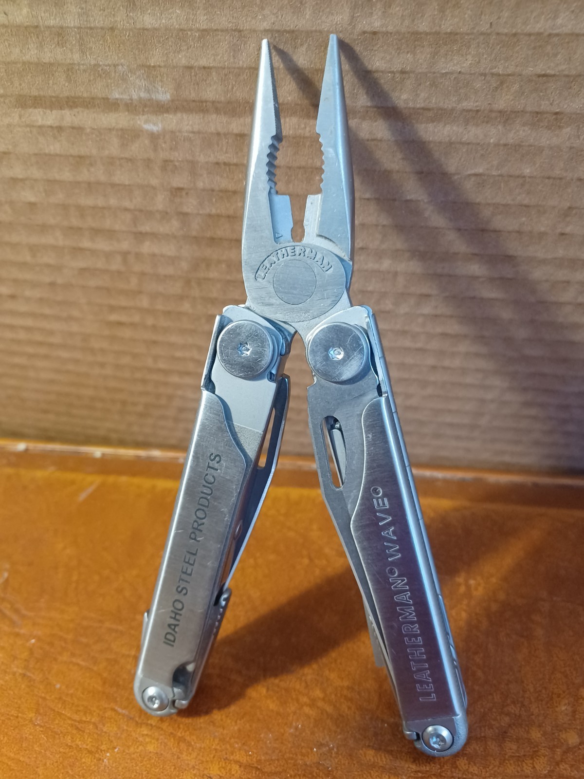 Idaho Steel Products Leatherman Wave Plus Multitool Stainless Steel Knife (D2)