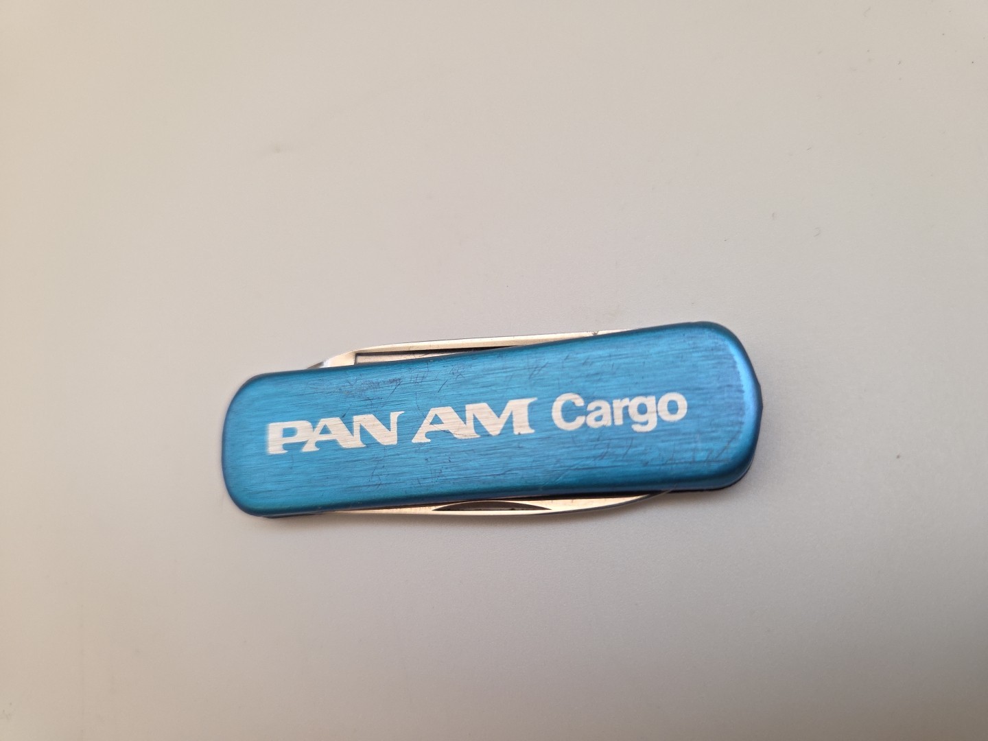 Pan American Airline Victorinox Cargo Pocket Pal Folding Knife 2 SS Blades