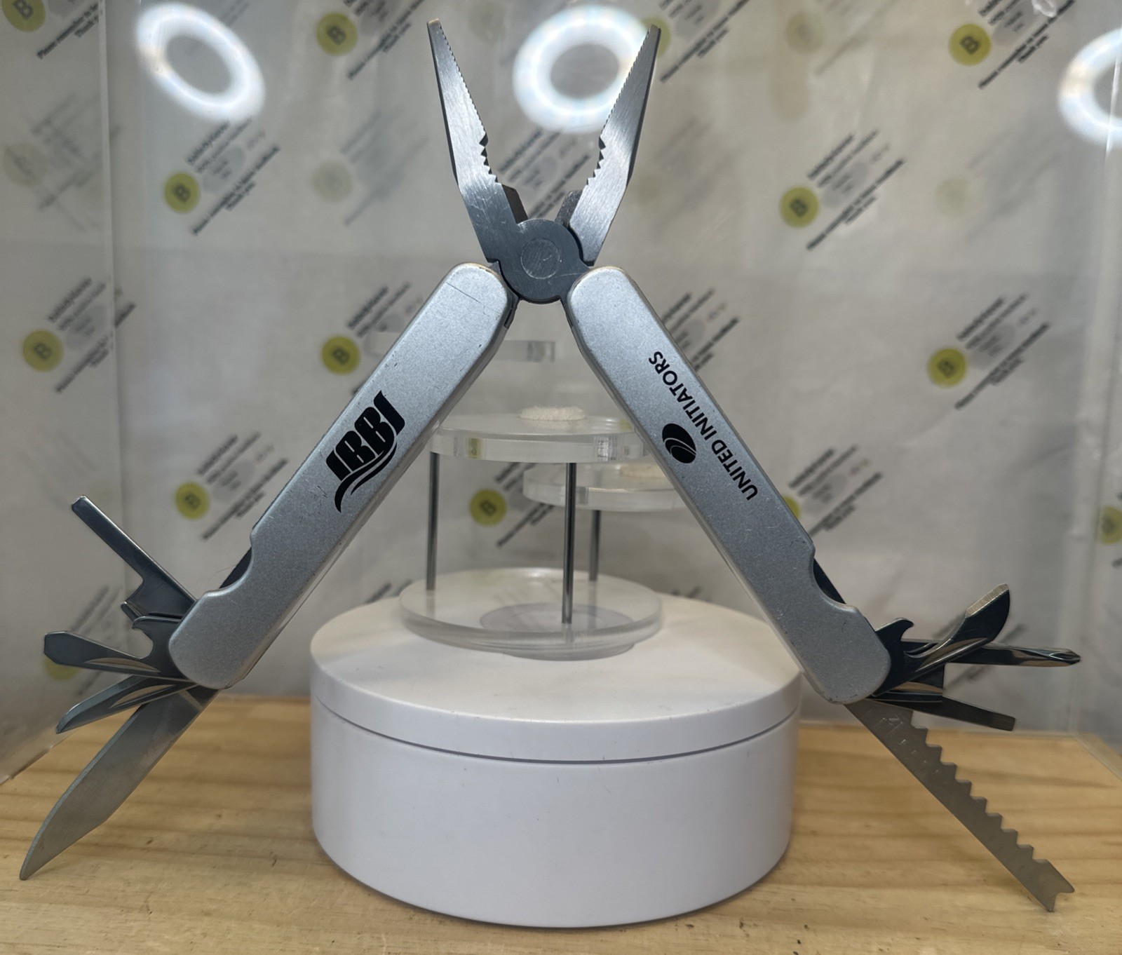 “United Initiators” & “IBBI” Branded Multi-tool 4” Closed