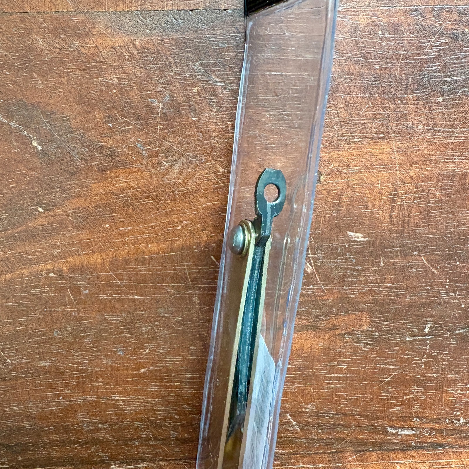 Pocket knife Higonokami brass scabbard Small size Total length 95mm