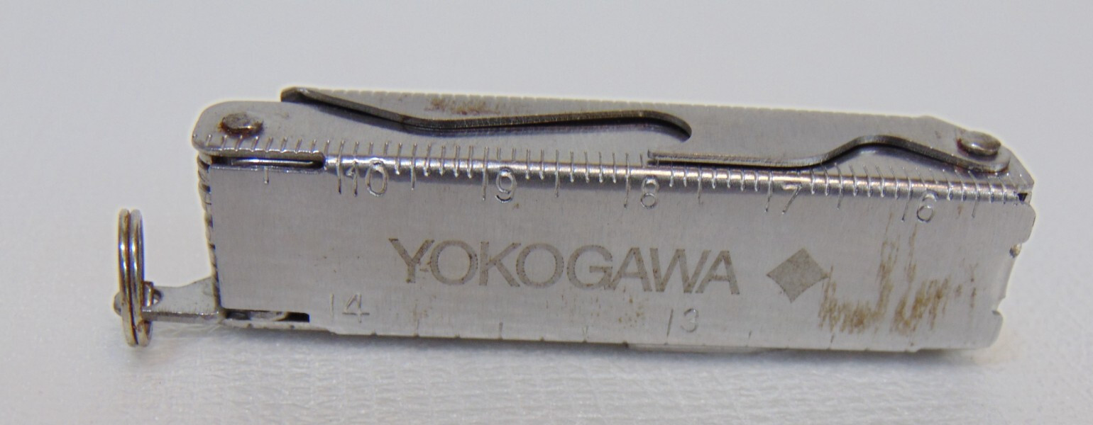 Coast Micro Multi-tool Yokogawa Advertising Fish Tool 9 Tools Silver Keyring