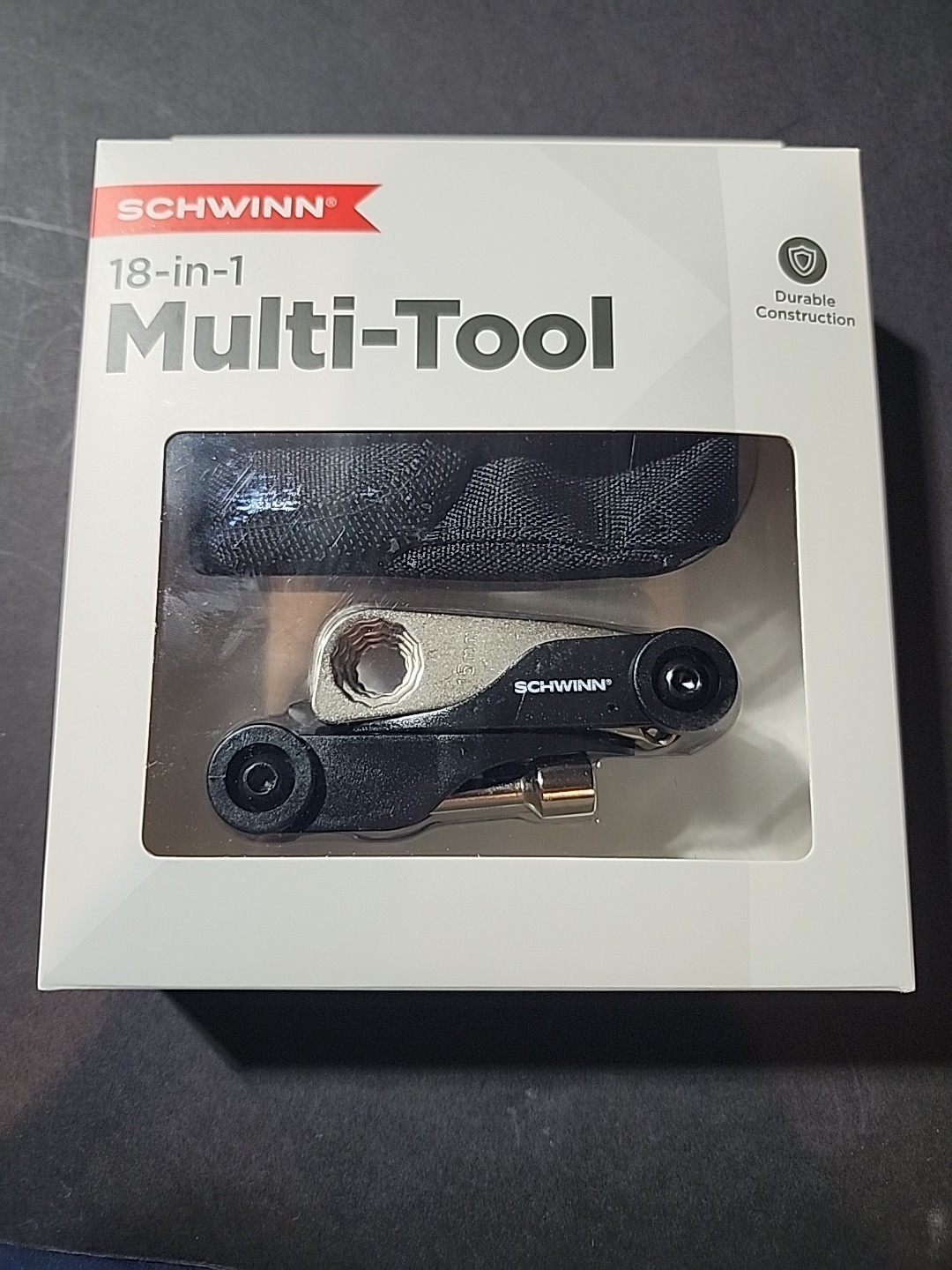 Schwinn Bike 18 in 1 Multi-Tool Bicycle Repair Tire Lever Allen Keys Wrenches