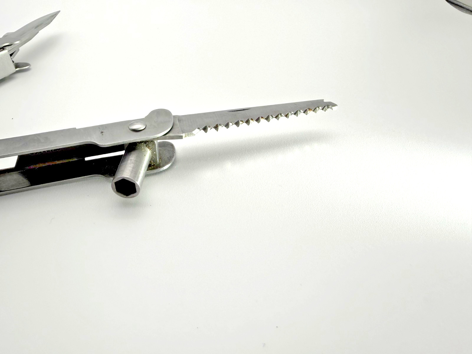 Multi Tool Pliers Knife Saw w/ Bit Set & Sheath EDC