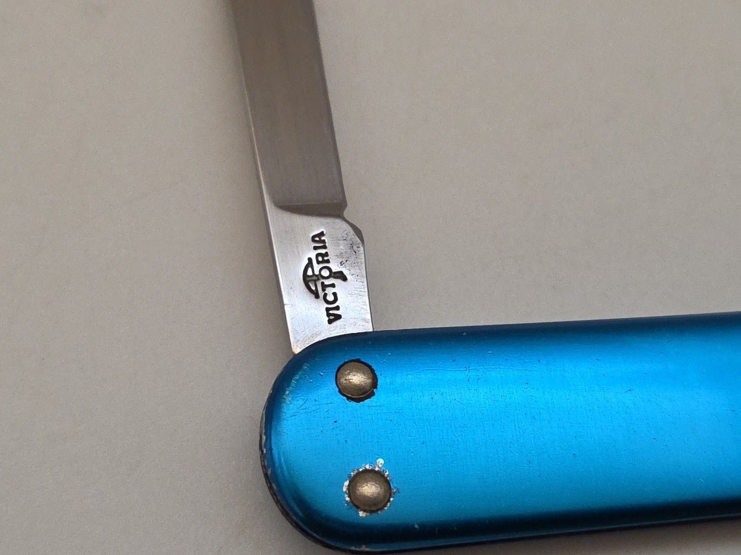 Pan American Airline Victorinox Blue Pocket Pal Folding Knife 2 SS Blades