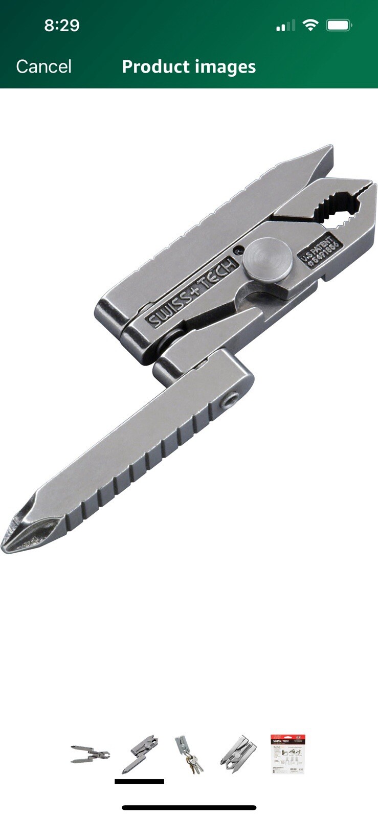 ST50022 Stainless Steel 6-in-1 Key Chain Multi Tool, Polished Finish (Single …