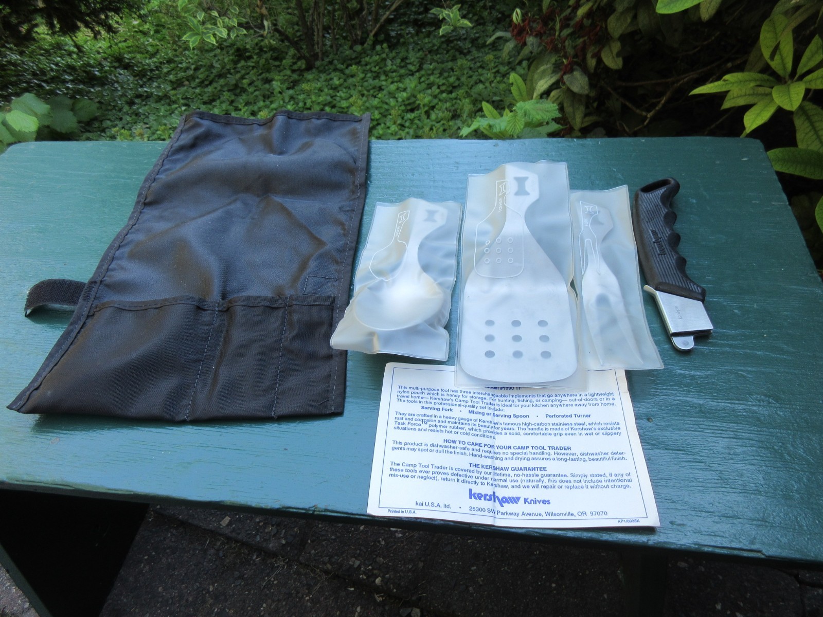Kershaw Camp-Tool Trader Camping Utensil Set with Case