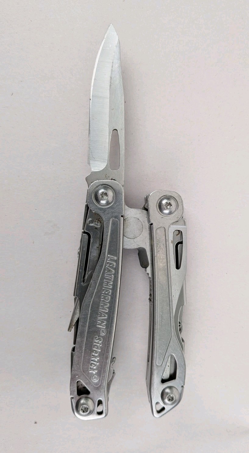 Stainless Steel Leatherman Sidekick Multi Tool Camping Pocket Knife Pliers USA